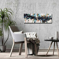 Tablou decorativ, 3090ABSC, Canvas, Lemn, Multicolor