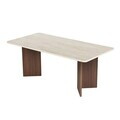 Masa, Nordure, Linza, 180x75x90 cm, PAL, Travertin / Nuc Milano