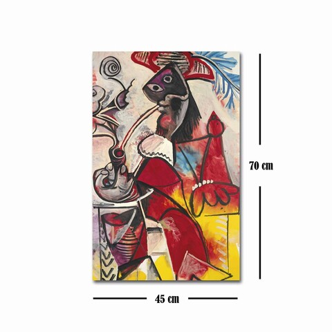 Tablou decorativ, FAMOUSART-085, Canvas, Dimensiune: 45 x 70 cm, Multicolor