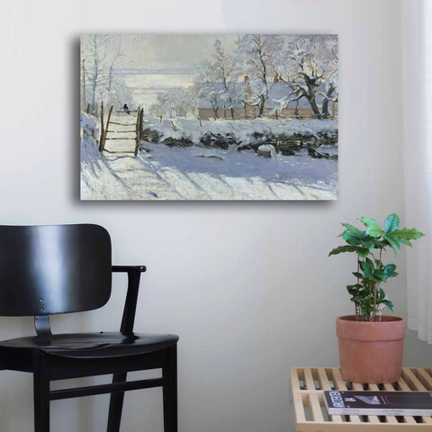 Tablou decorativ, 4570MONET014, Canvas , Lemn, Multicolor Claude