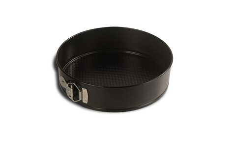 Forma pentru tort cu baza detasabila, vanora, 26x8 cm, teflon, negru