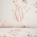 Lenjerie de pat dubla Alessandra, Homla, 3 piese, 160x200 cm, microfibra din poliester, ecru