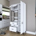 Dulap multifunctional, Rani, JE143, Alb