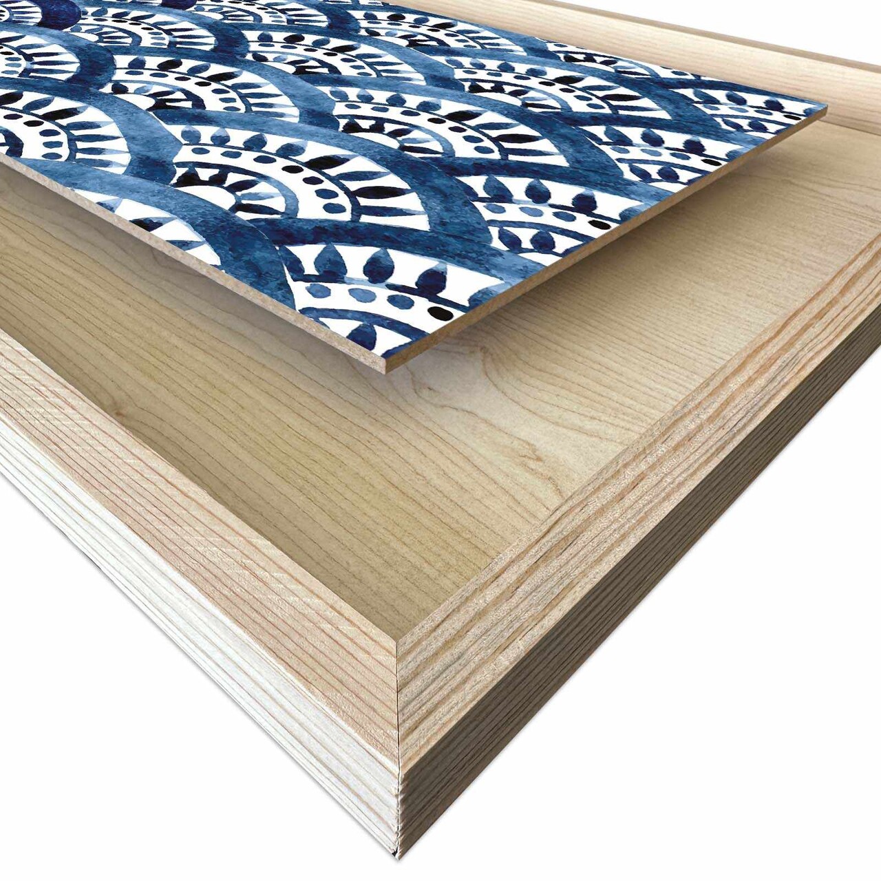 Tablou decorativ, Ahsakca, Fundal: 100% MDF de arțar (grosime: 2,7 mm) Vopsea: 100% MDF (grosime: 5 mm), Multicolor - view 5