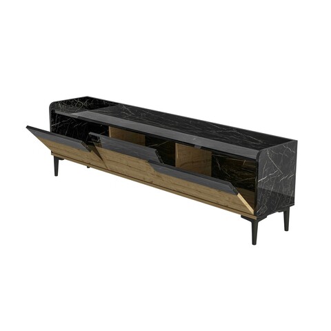 Set scaun de bar, Beckley, Rubi, PAL, Crem/Negru