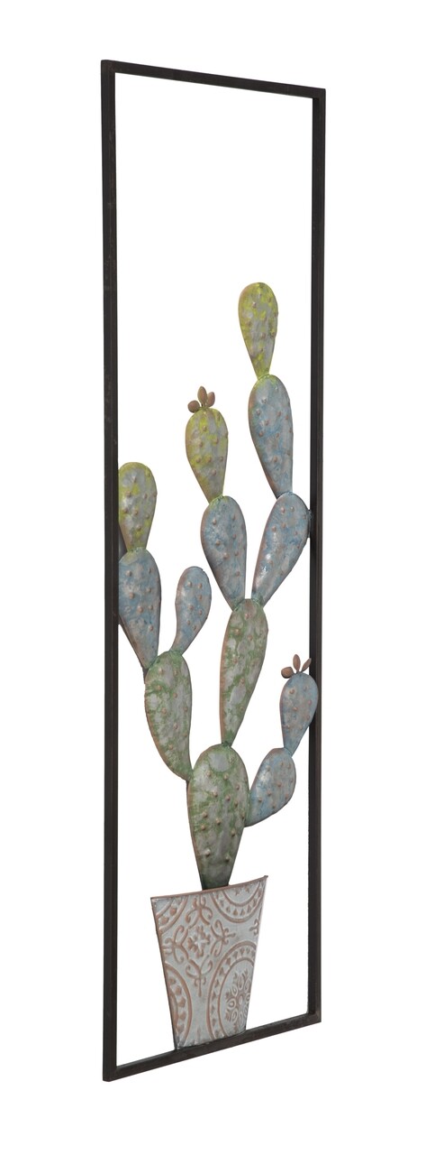Decoratiune de perete Cactus -A, Mauro Ferretti, 31x90 cm, fier - 1 | YEO