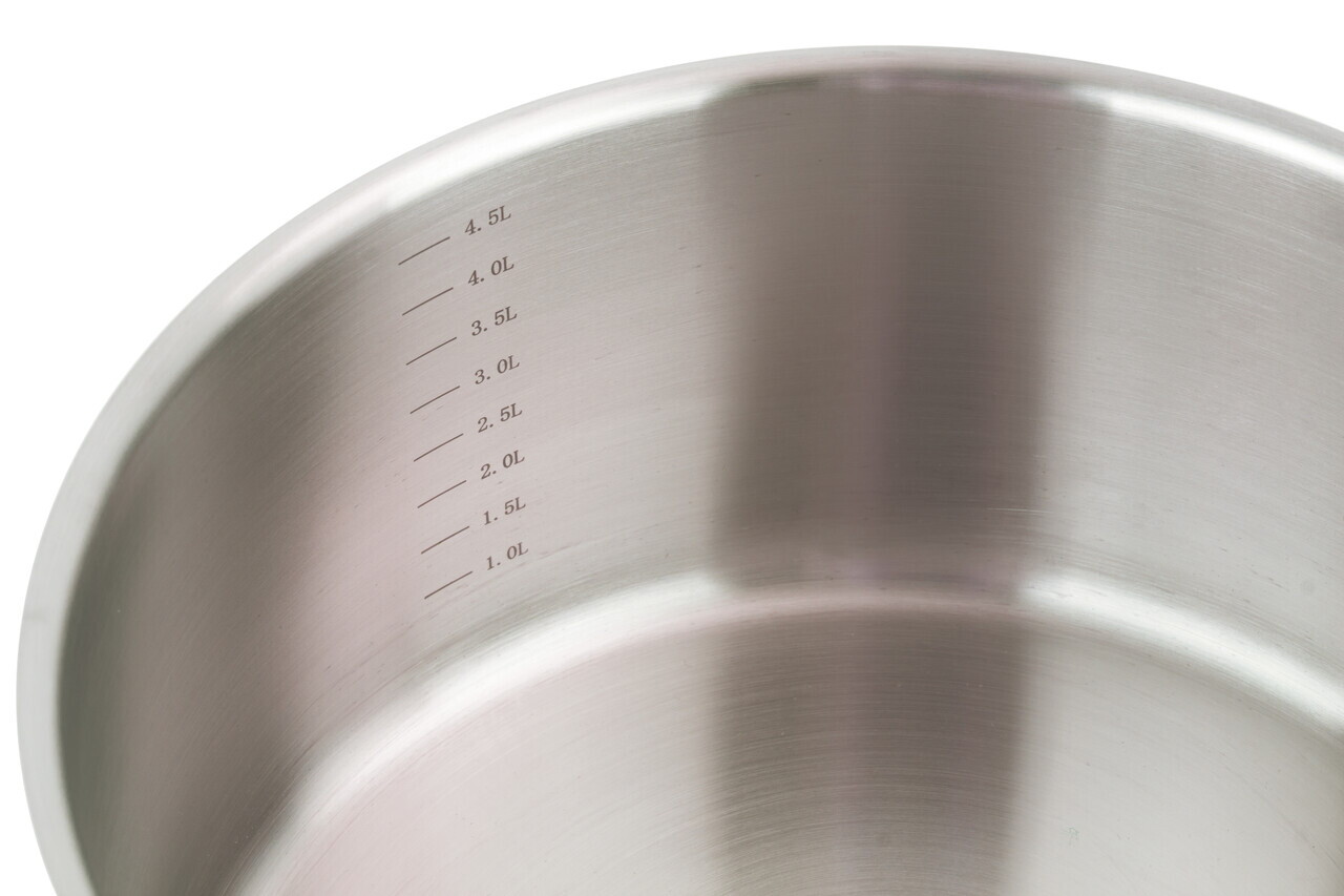 Oala cu capac Berlinger Haus, Silver Jewellery, 24 cm, 5.2 L, inox, argintiu - imagine 10