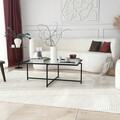 Masuta de cafea, Neostill, Sun S408, 94x35x64 cm, Negru