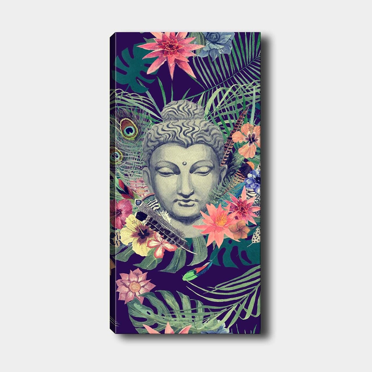 Tablou decorativ, DKY21047292309_50120, Cadru: 100% LEMN (grosime: 3 cm), Multicolor - view 2