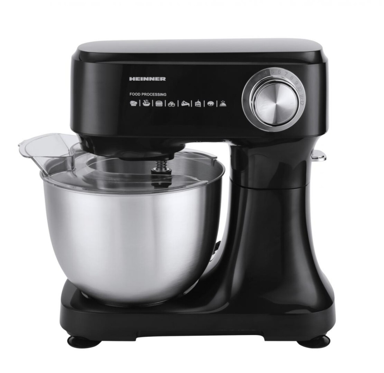 Mixer planetar Heinner, 600W, 3.5L, negru