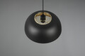 Lustra Punch, RL, 35x150 cm, 40W, 1x E27, metal, negru mat
