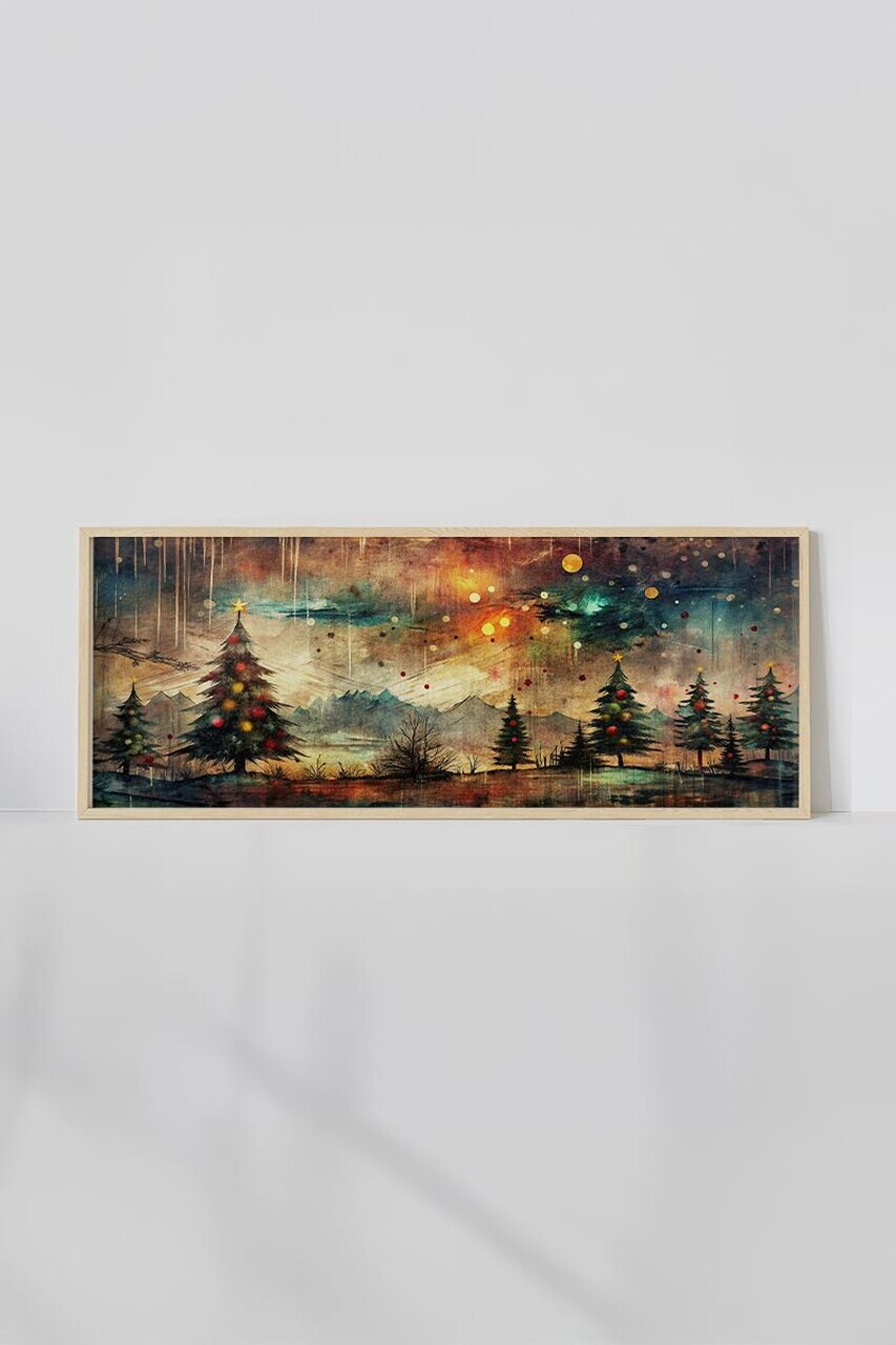 Tablou decorativ, Artnwyyty11-3370, MDF, Multicolor — imaginea 3