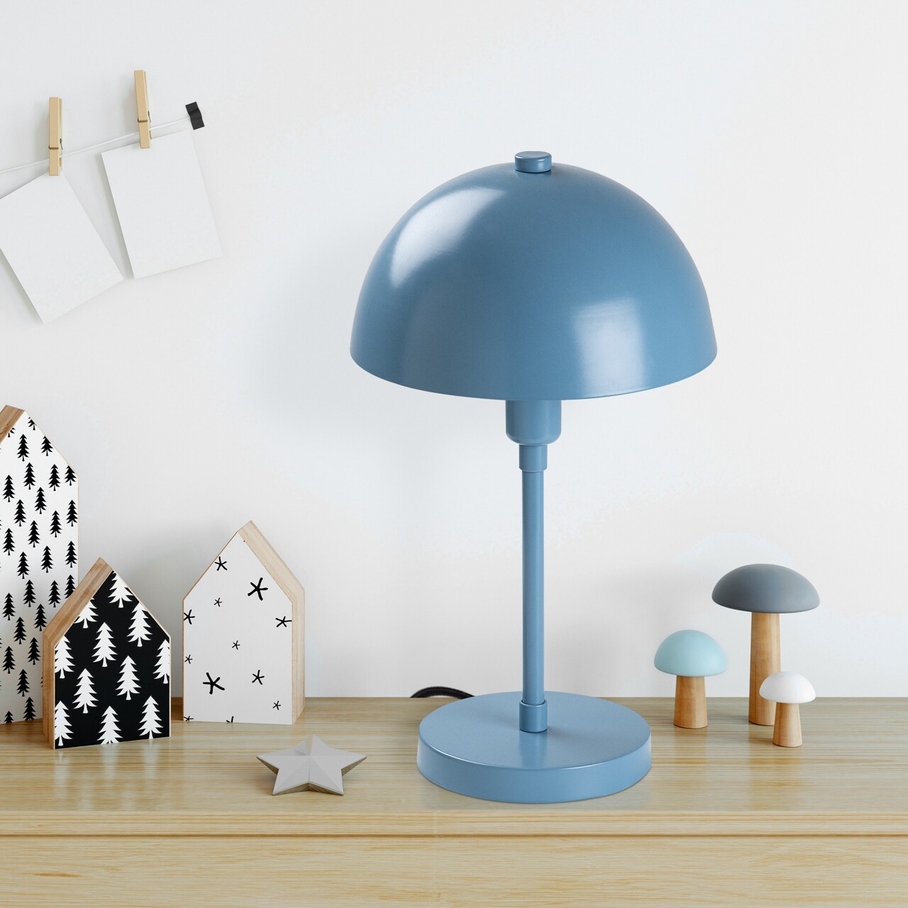 Lampa de masa, L'essentiel Maison, 892OPV2220, Albastru