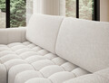 Coltar extensibil stanga 4 locuri ELTAP, Bon-217, Bonett, 250x175x92 cm, lemn/poliester, alb