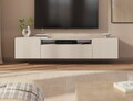 Comoda TV ADRK, Femur, 200x41x40 cm, PAL laminat, casmir