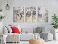 Tablou decorativ, 3PAN-CNV-3032, Dimensiune: 60 x 40 cm (3 bucăți), Multicolor
