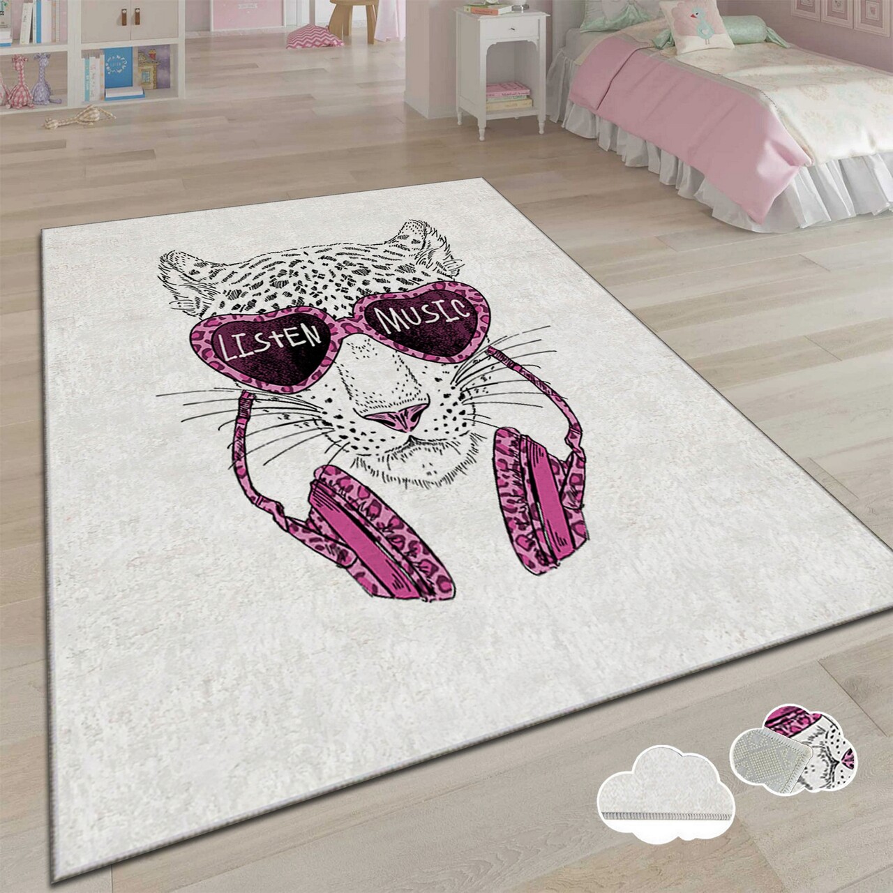 Covor csbrghl-246 80x140 cm Poliester Multicolor