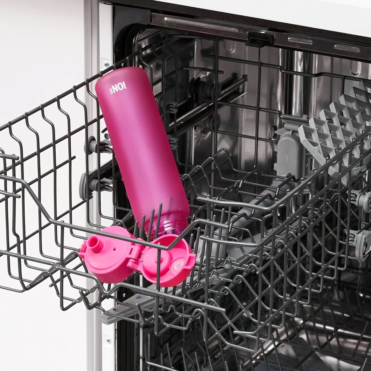 Sticla apa Slim, recyclon, 500ml, Pink - Ion8 - imagine 10