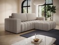 Coltar extensibil dreapta 4 locuri ELTAP, Bon-226, Bonett, 250x175x92 cm, lemn/poliester, bej inchis