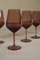 Set de pahare de vin, Hermia, 127RKL1657, Maro
