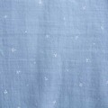 Lenjerie de pat Cordelia, Homla, 200x220 cm, bumbac, albastru/alb