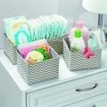 Set 3 organizatoare pentru dulap Axis Chevron, iDesign, 29x14x10 cm