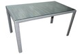 Set gradina/terasa 5 piese, My Interior, Otto, rattan/aluminiu, gri deschis