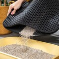 Covoras de litiera pentru pisici Clikatt, Innovagoods, 60 x 43 x 1.5 cm, EVA/poiliester