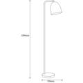 Lampadar, Tattoo - 4090, Tatum, 32 x 22 x 150 cm, 1 x E27, 40W, negru