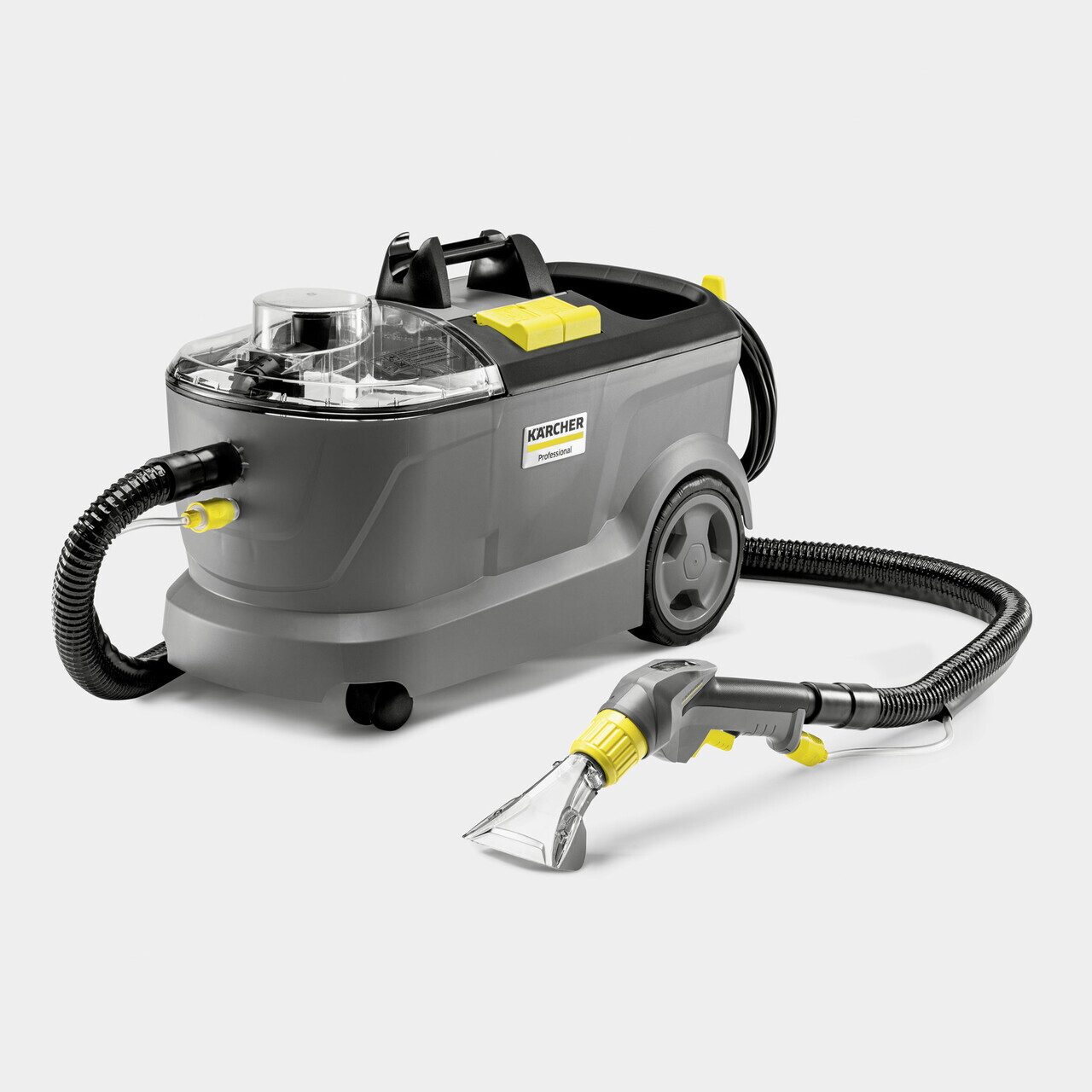Aspirator cu spalare prin injectie-extractie profesional Puzzi 10/1 + Hand, Karcher, gri — imaginea 4