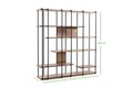 Corp biblioteca, Howard, Cooper, 170x180x35 cm, Maro