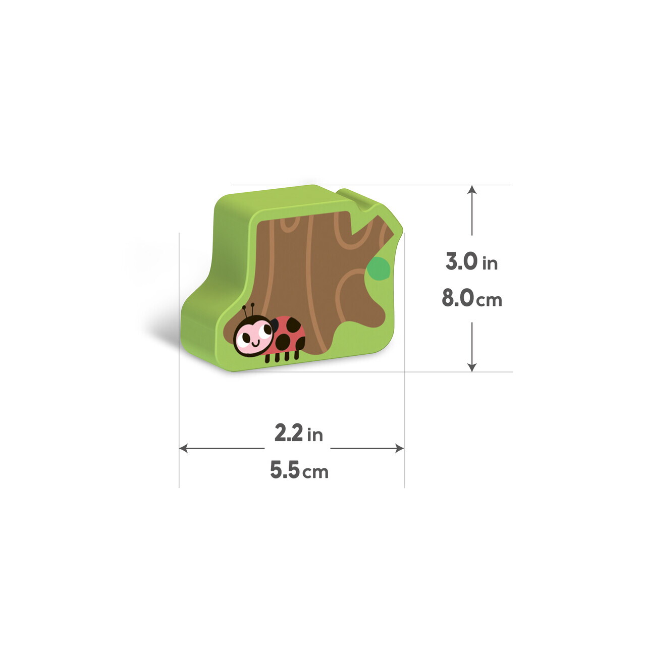 Set animale 13 piese, Padure, Kids Hits, lemn, multicolor - view 7