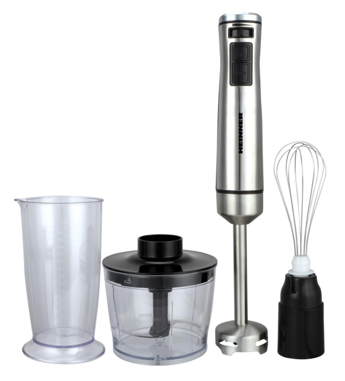 Blender de mana Heinner, 1000W, argintiu - 1 | YEO