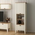 Dulap multifunctional, Hanah Home, Marlo, 63x180x46 cm, Coș adânc / Piatră Lunii