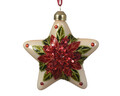 Set 2 globuri Star w spangles, Decoris, 9x10 cm, sticla, multicolor