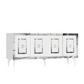 Consola, Olivia, Karya, 150x40x79 cm, PAL , Alb / Argintiu