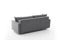 Canapea 3 locuri, Atelier del Sofa, 613LFS1192, Gri