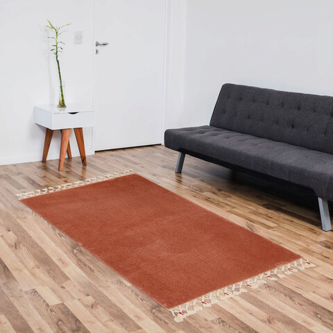 Covoraș de baie, alanur home, 1607, 100x200 cm, fibre acrilice, maro
