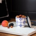 Bol cu capac pentru pranz, Villeroy & Boch, To Go Indigo Dish S, inchidere etans, 80 ml, portelan premium/silicon