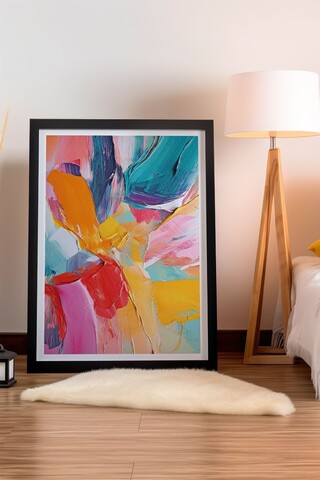 Tablou decorativ, Artplstksyh32, Vopsire: 100% MDF (Grosime: 5 mm), Multicolor