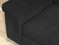 Coltar extensibil stanga 4 locuri ELTAP, ERI-31, Eridano, 275x202x88 cm, lemn/poliester, gri antracit