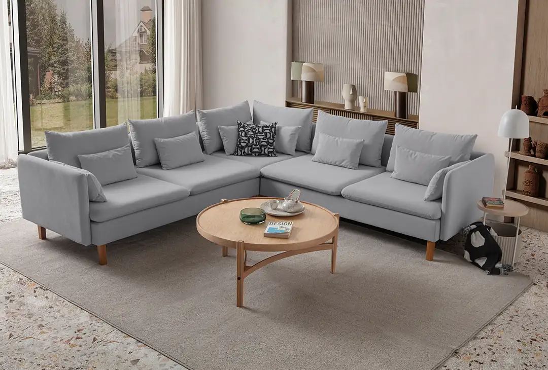 Coltar, Atelier del Sofa, 752EST1329, Frame: 70% HORNBEAM/30% MELAMINE COATED CHIPBOARD, Gri