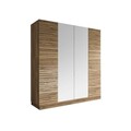 Dulap pentru haine, Cordelia, FRN-7019-1, Maro