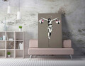 Tablou decorativ, WY137 (70 x 100), 50% bumbac / 50% poliester, Canvas imprimat, Multicolor