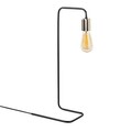 Lampa de masa, Opviq, 892OPV1120, Metal, Negru/Nichel
