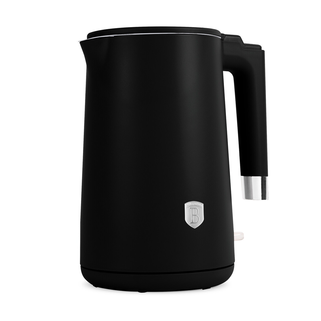 Ceainic electric cu pereti dubli Berlinger Haus, Matte Black, 1.7 L, plastic/inox, negru mat - imagine 6