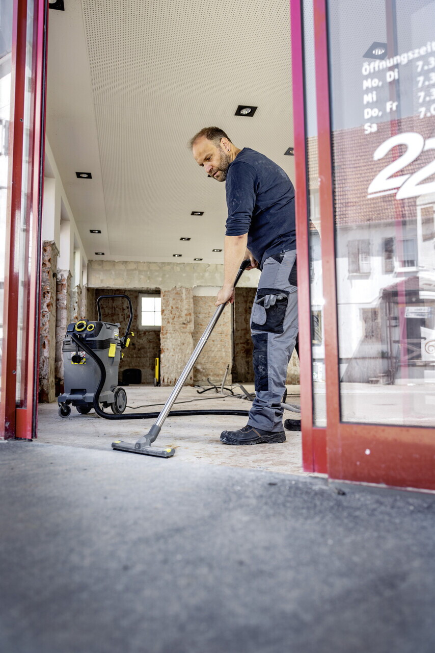 Aspirator umed-uscat profesional NT 50/1 Tact Te M, Karcher, gri — imaginea 2