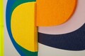 Tablou decorativ Pop Art -H, Mauro Ferretti, 50x70 cm, canvas/lemn de pin/plastic, multicolor