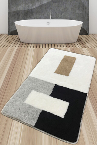 Covoraș de baie, chilai, roin, 70x120 cm, fibre acrilice, multicolor