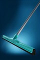 Racleta extensibila pentru podea, Leifheit, Classic, plastic/cauciuc, gri/turcoaz